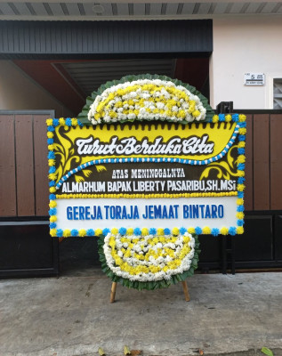 Papan Bunga Duka di Karangdowo