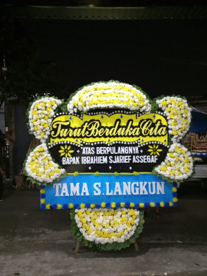 Papan Bunga Duka di Karangdowo