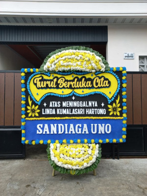 Papan Bunga Duka di Karangdowo