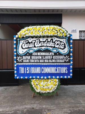 Papan Bunga Duka di Karangdowo